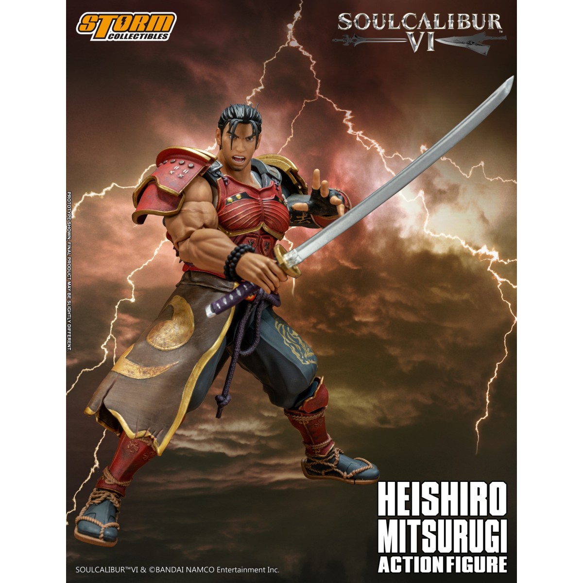 Storm Collectibles - Soulcalibur VI - Heishiro Mitsurugi 1/12