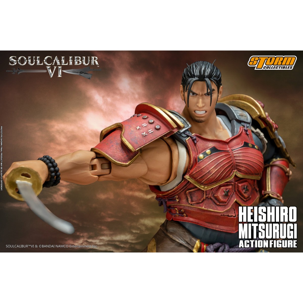 Storm Collectibles - Soulcalibur VI - Heishiro Mitsurugi 1/12