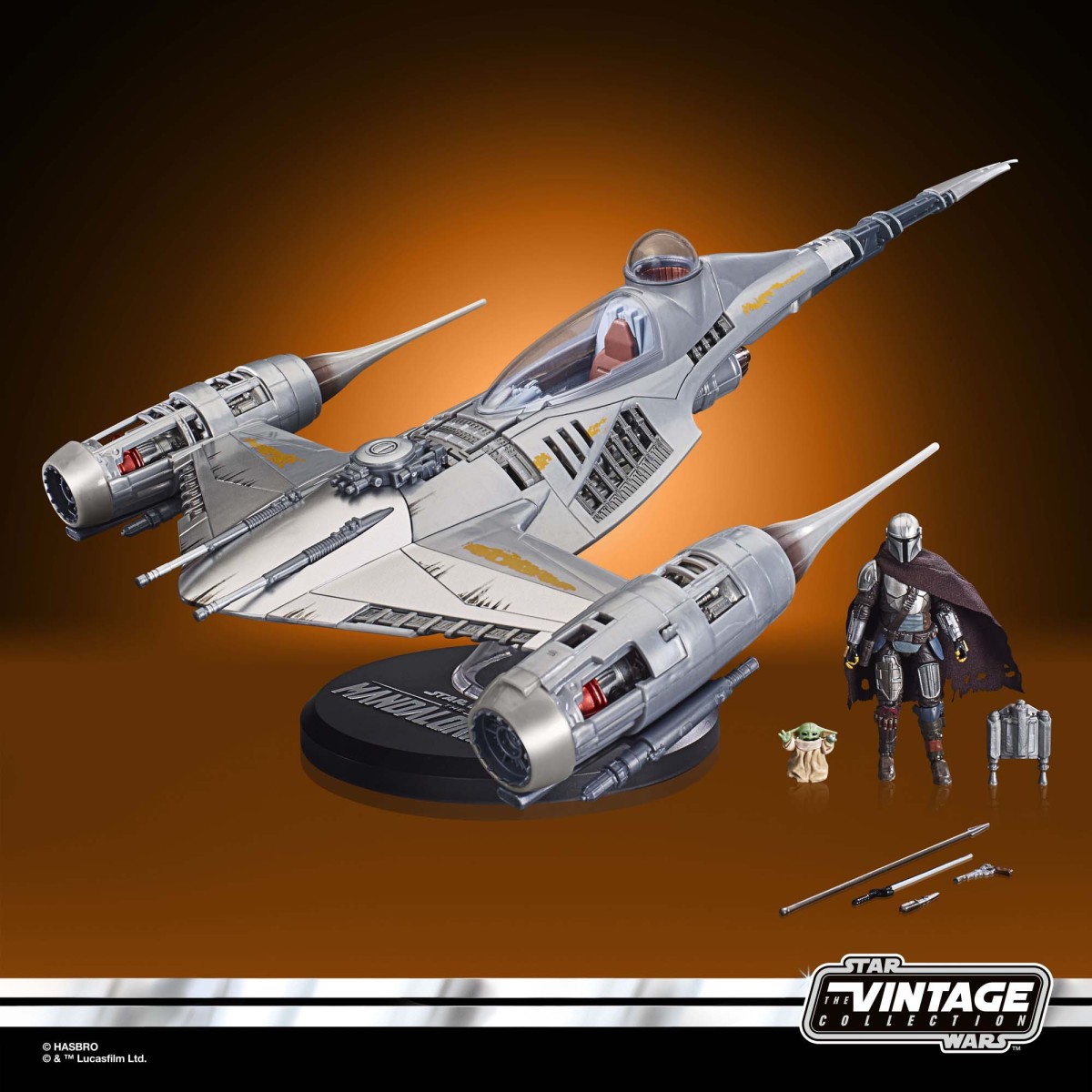 Hasbro - ESCLAVO 1 BOBA FETT - Star Wars VINTAGE COLLECTION 1/9.5
