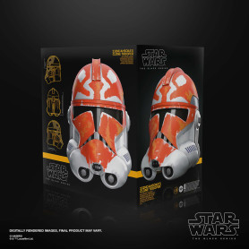 Hasbro - Casco Electrónico Premium Clone Trooper Fase II - Star Wars Black Series