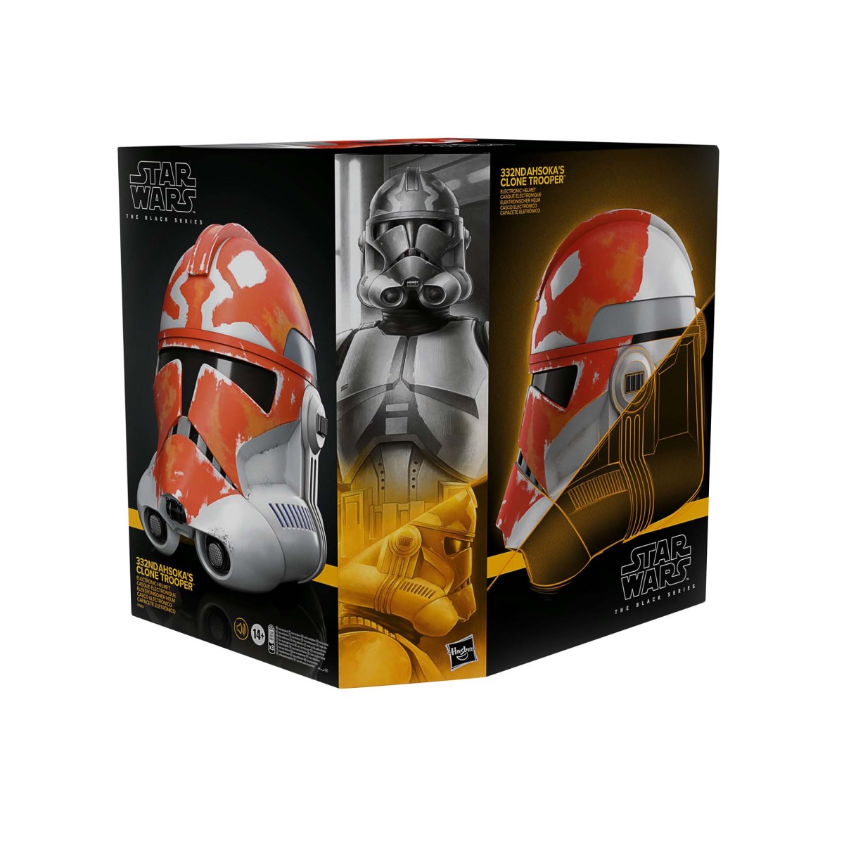 Hasbro - Casco Electrónico Premium Clone Trooper Fase II - Star Wars Black Series