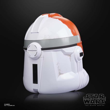 Hasbro - Casco Electrónico Premium Clone Trooper Fase II - Star Wars Black Series