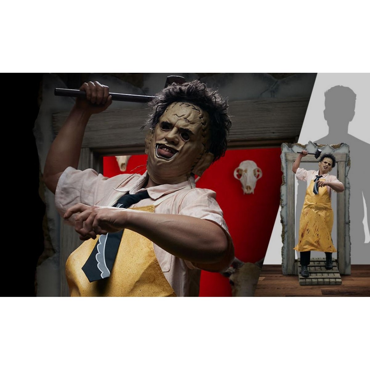 Premium Collectibles Studio - La matanza de Texas: Leatherface - El carnicero Estatua a escala 1:3