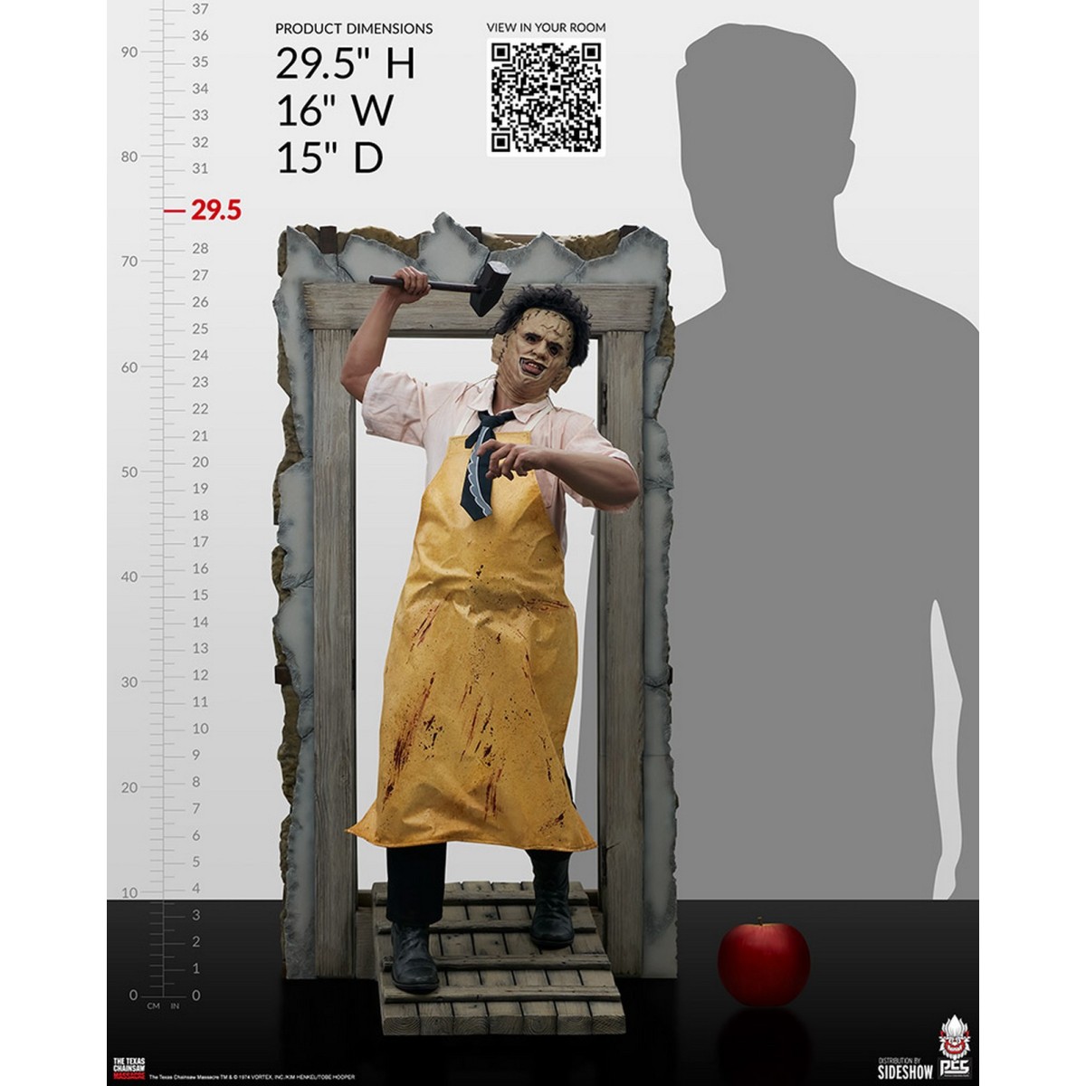 Premium Collectibles Studio - La matanza de Texas: Leatherface - El carnicero Estatua a escala 1:3