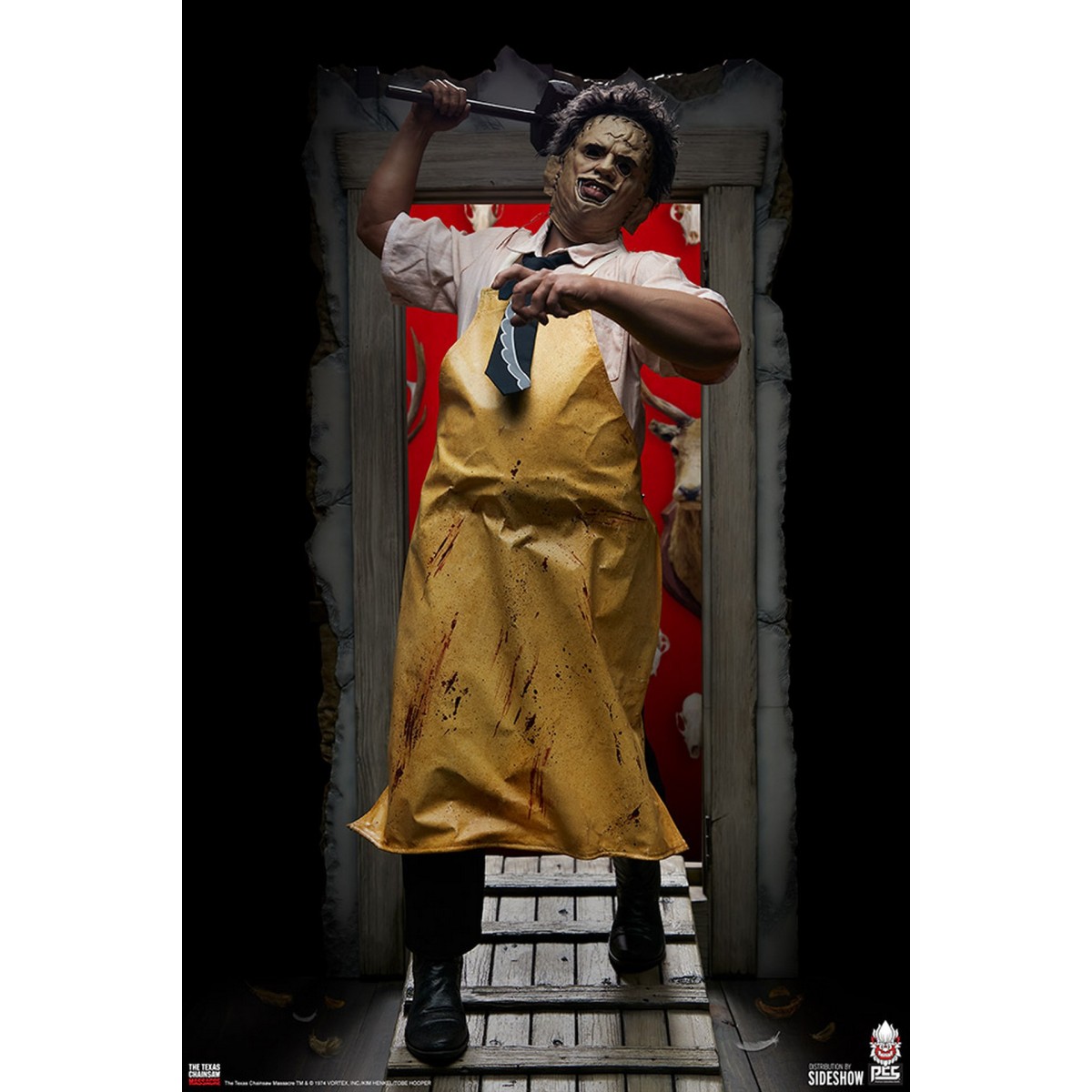 Premium Collectibles Studio - La matanza de Texas: Leatherface - El carnicero Estatua a escala 1:3