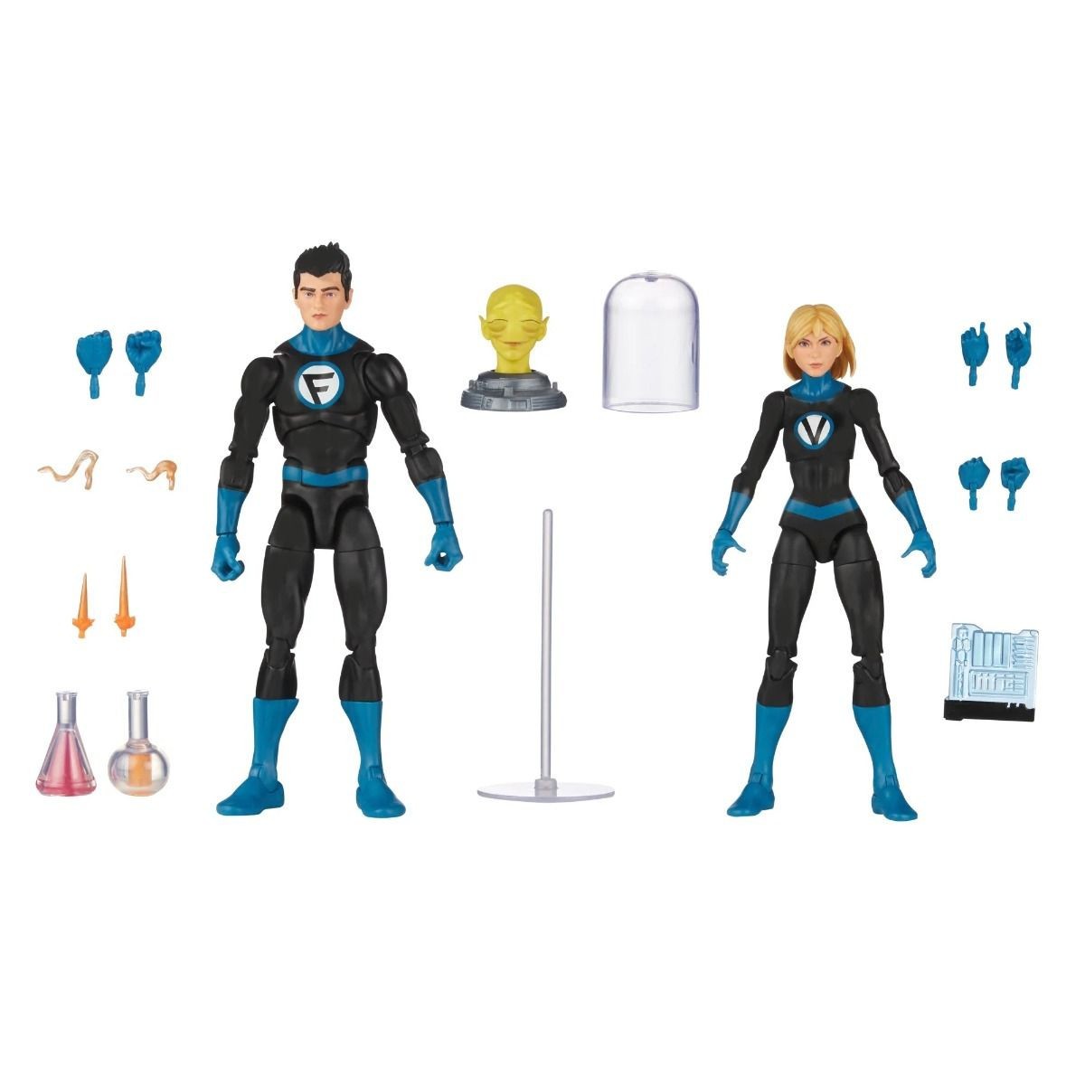 Marvel Legends - Fantastic Four Paquete de 2 Franklin Richards y Valeria Richards