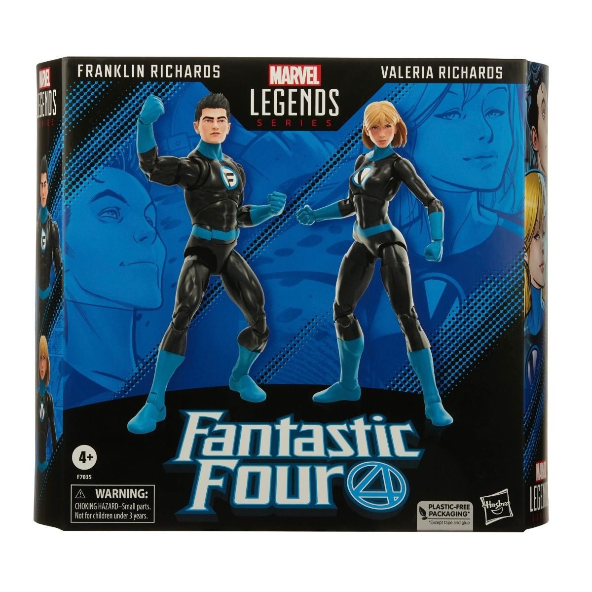 Marvel Legends - Fantastic Four Paquete de 2 Franklin Richards y Valeria Richards