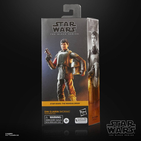 Star Wars Black Series - Din Djarin (Morak) disfrazado de soldado - The Mandalorian