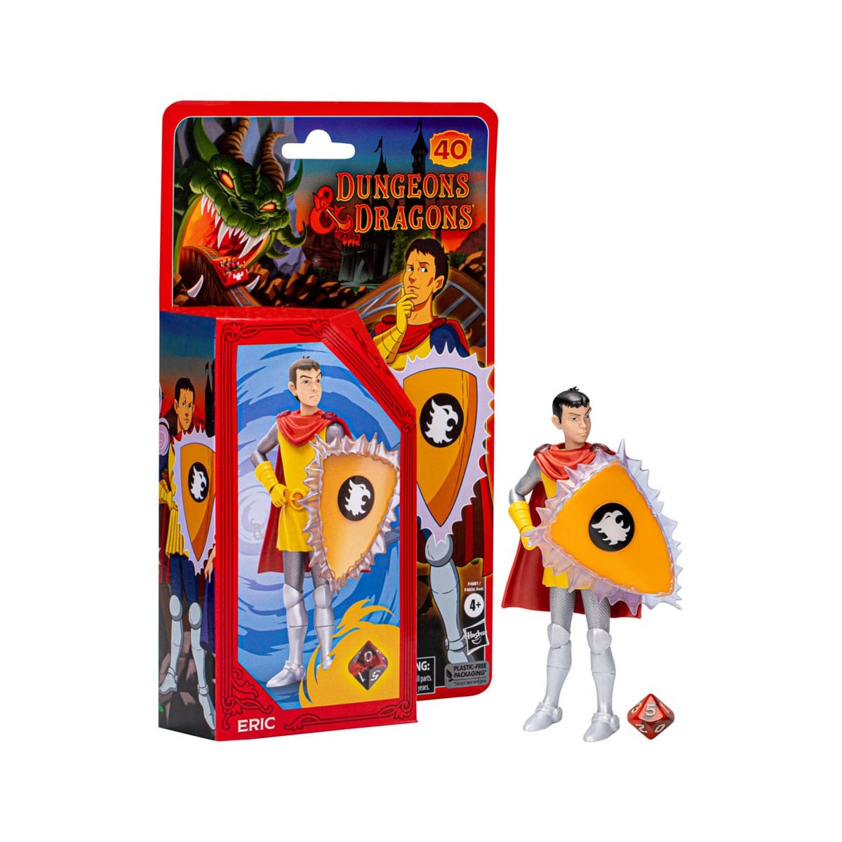 Hasbro - Eric - Dibujos animados de Dragones y Mazmorras