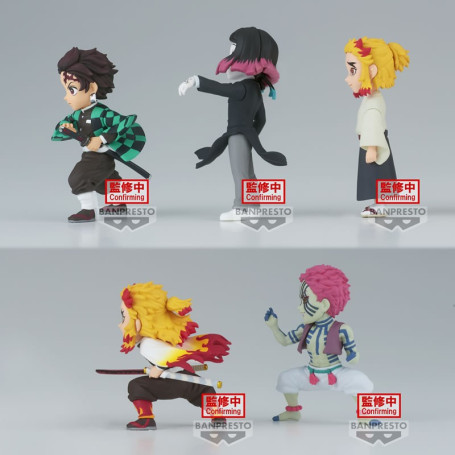 Banpresto - DEMON SLAYER - KIMETSU NO YAIBA - set de 5 WCF vol.8