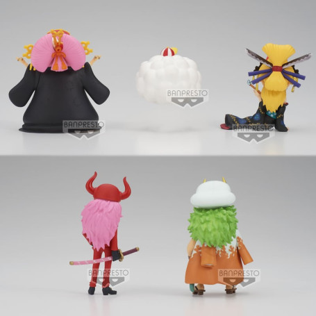 Banpresto One Piece - WCF WANOKUNI ONIGASHIMA Vol. 1 - Set de 5 figuras