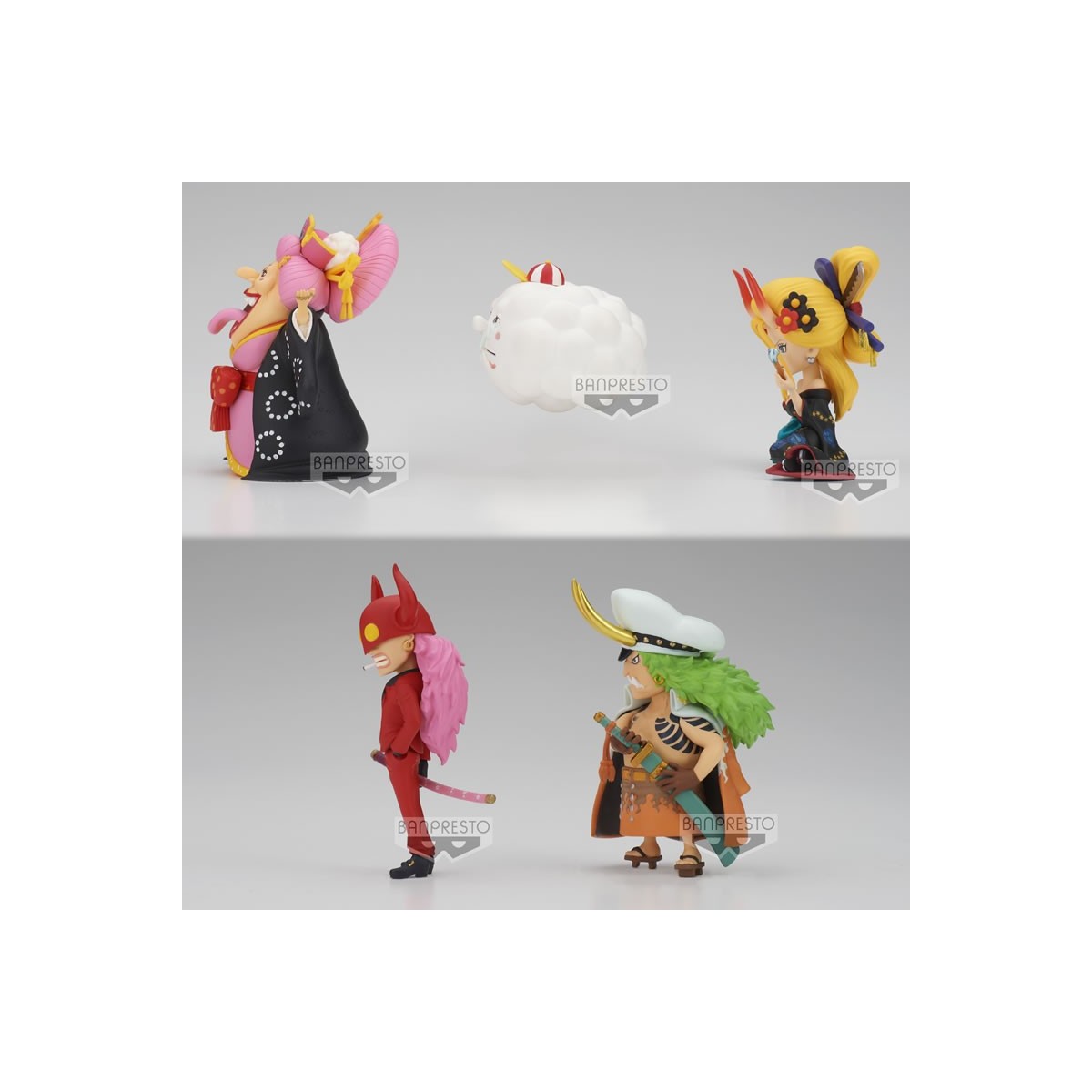 Banpresto One Piece - WCF WANOKUNI ONIGASHIMA Vol. 1 - Set de 5 figuras