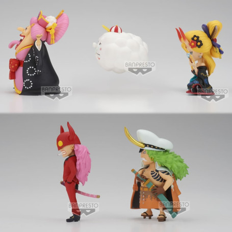 Banpresto One Piece - WCF WANOKUNI ONIGASHIMA Vol. 1 - Set de 5 figuras