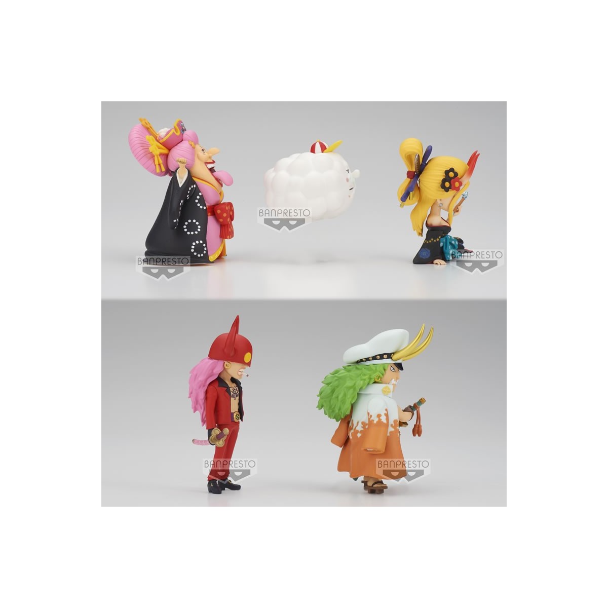 Banpresto One Piece - WCF WANOKUNI ONIGASHIMA Vol. 1 - Set de 5 figuras