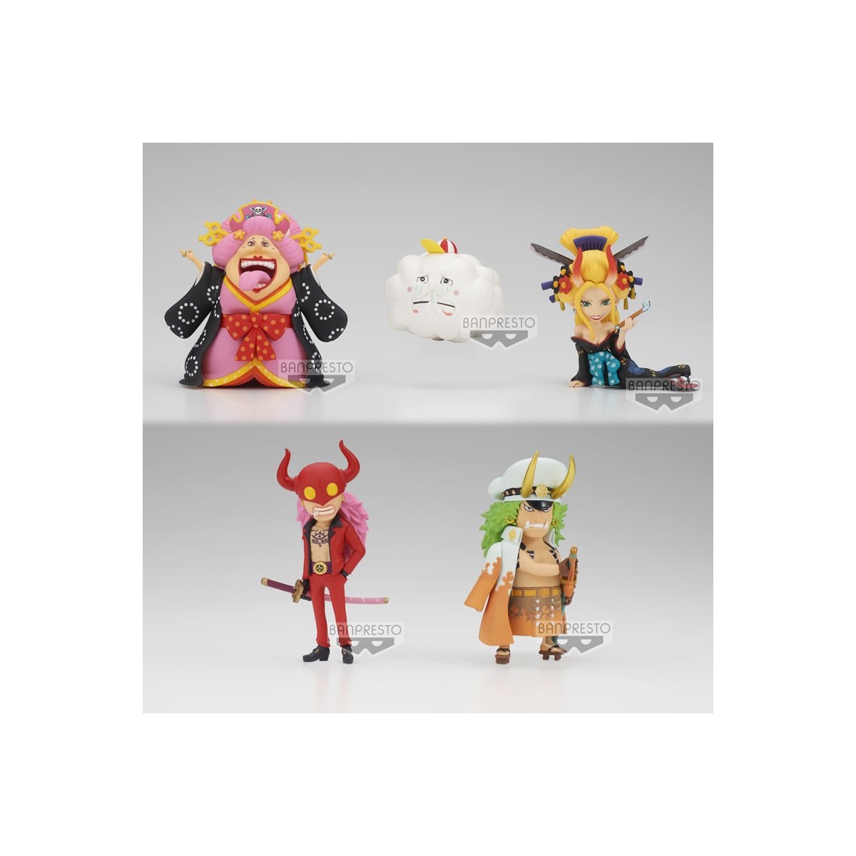 Banpresto One Piece - WCF WANOKUNI ONIGASHIMA Vol. 1 - Set de 5 figuras