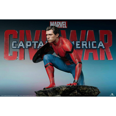 Queen Studios - Spider-Man 1/4 estatua Edición Normal - Capitán América: Civil War