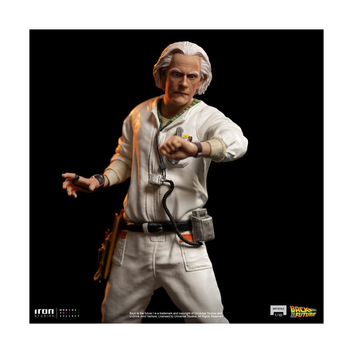 Iron Studios - BTTF - Doc Brown Regreso al Futuro - BDS Art Scale
