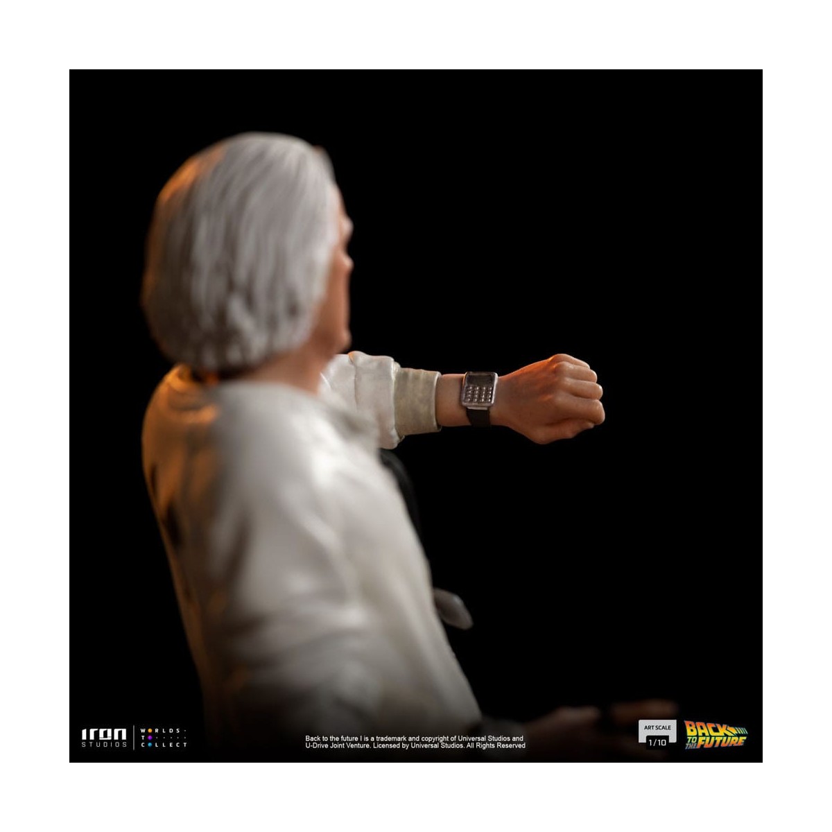 Iron Studios - BTTF - Doc Brown Regreso al Futuro - BDS Art Scale