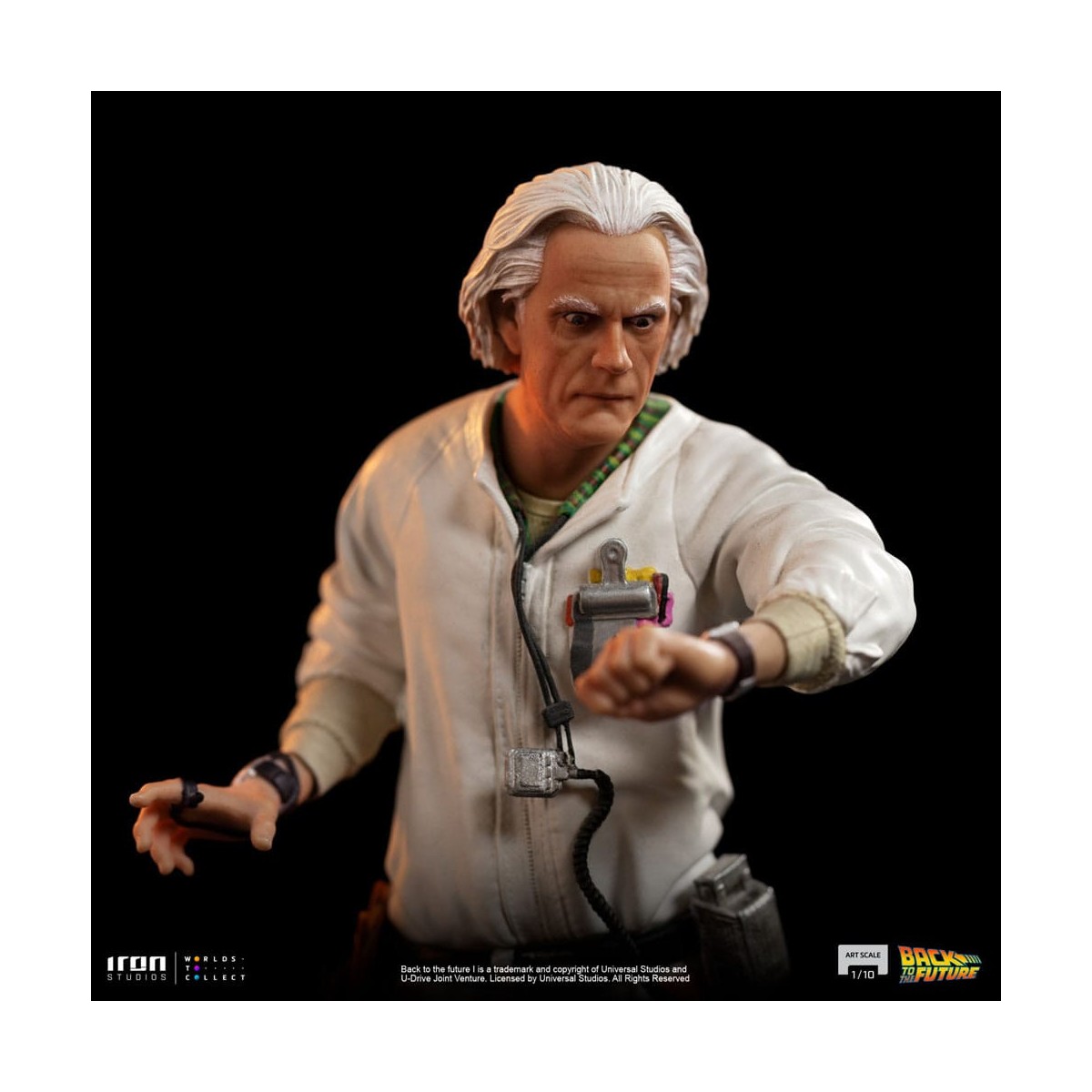 Iron Studios - BTTF - Doc Brown Regreso al Futuro - BDS Art Scale