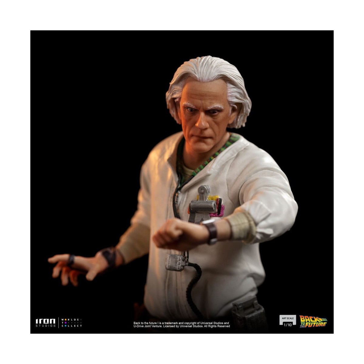 Iron Studios - BTTF - Doc Brown Regreso al Futuro - BDS Art Scale
