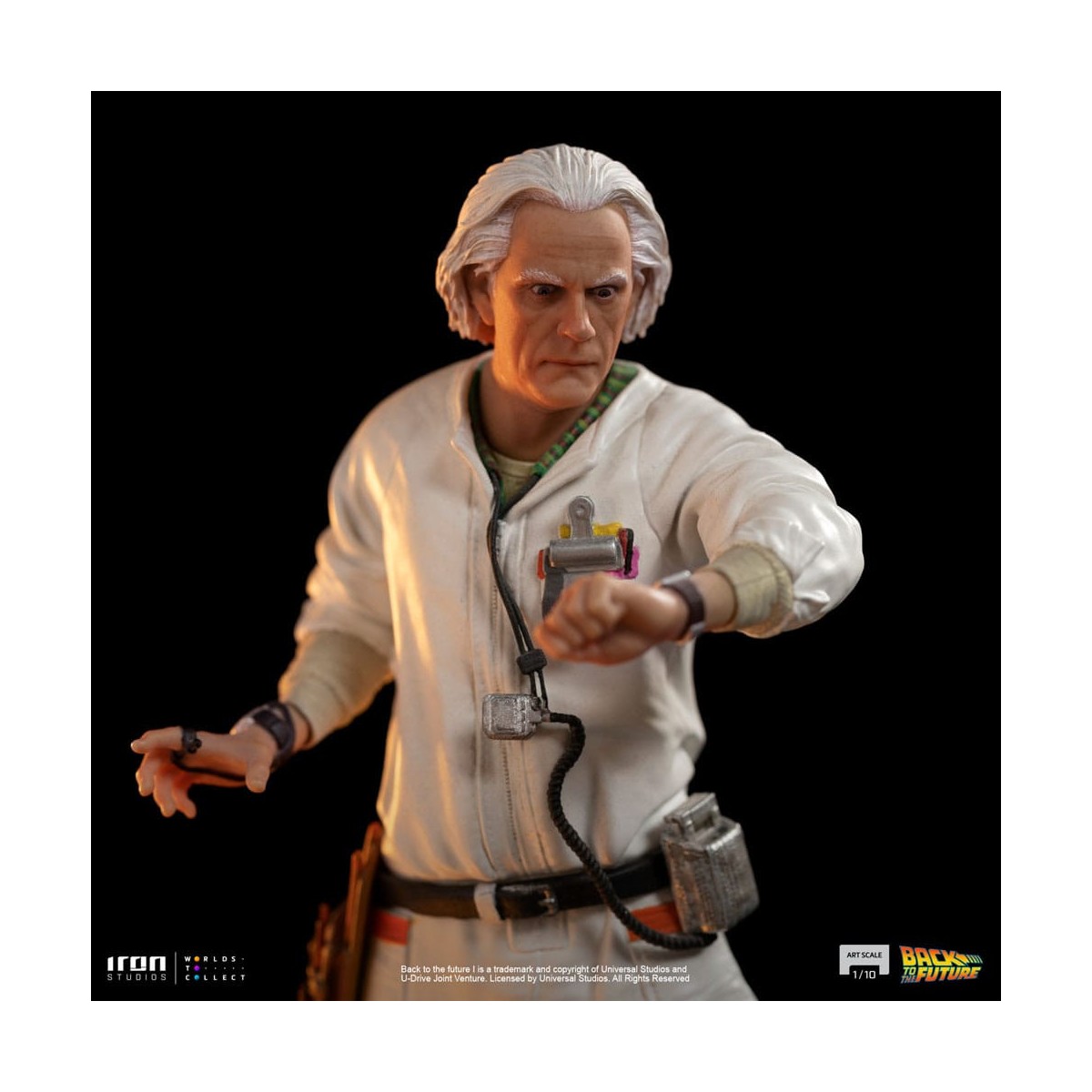 Iron Studios - BTTF - Doc Brown Regreso al Futuro - BDS Art Scale