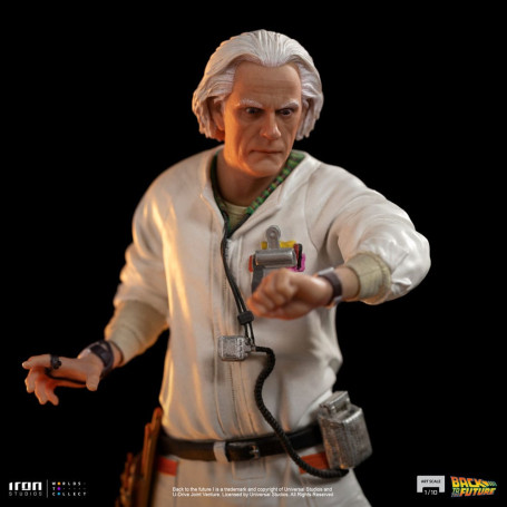 Iron Studios - BTTF - Doc Brown Regreso al Futuro - BDS Art Scale