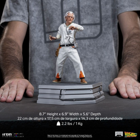 Iron Studios - BTTF - Doc Brown Regreso al Futuro - BDS Art Scale