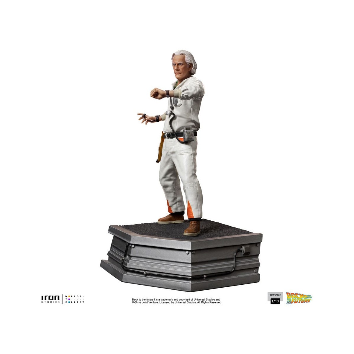 Iron Studios - BTTF - Doc Brown Regreso al Futuro - BDS Art Scale