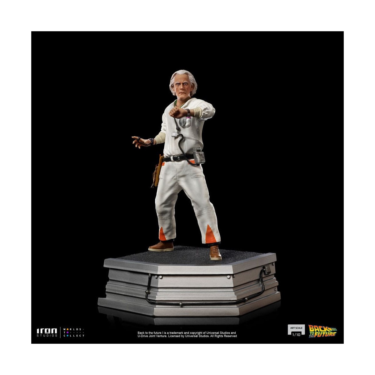 Iron Studios - BTTF - Doc Brown Regreso al Futuro - BDS Art Scale