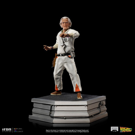 Iron Studios - BTTF - Doc Brown Regreso al Futuro - BDS Art Scale