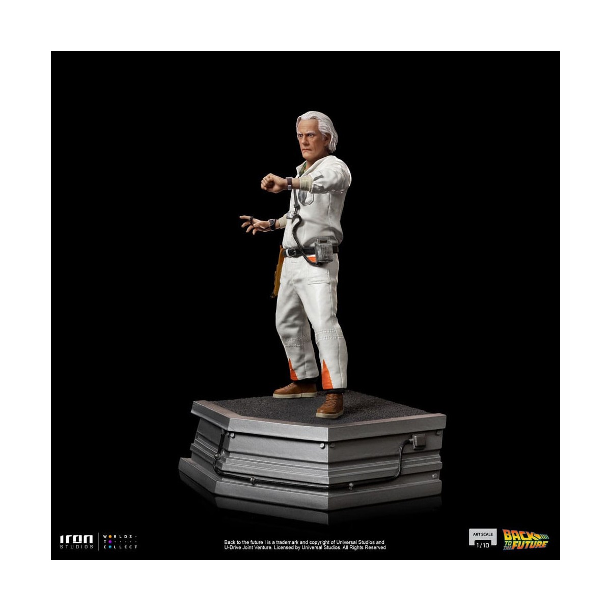 Iron Studios - BTTF - Doc Brown Regreso al Futuro - BDS Art Scale