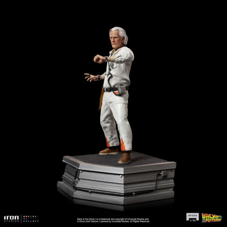 Iron Studios - BTTF - Doc Brown Regreso al Futuro - BDS Art Scale
