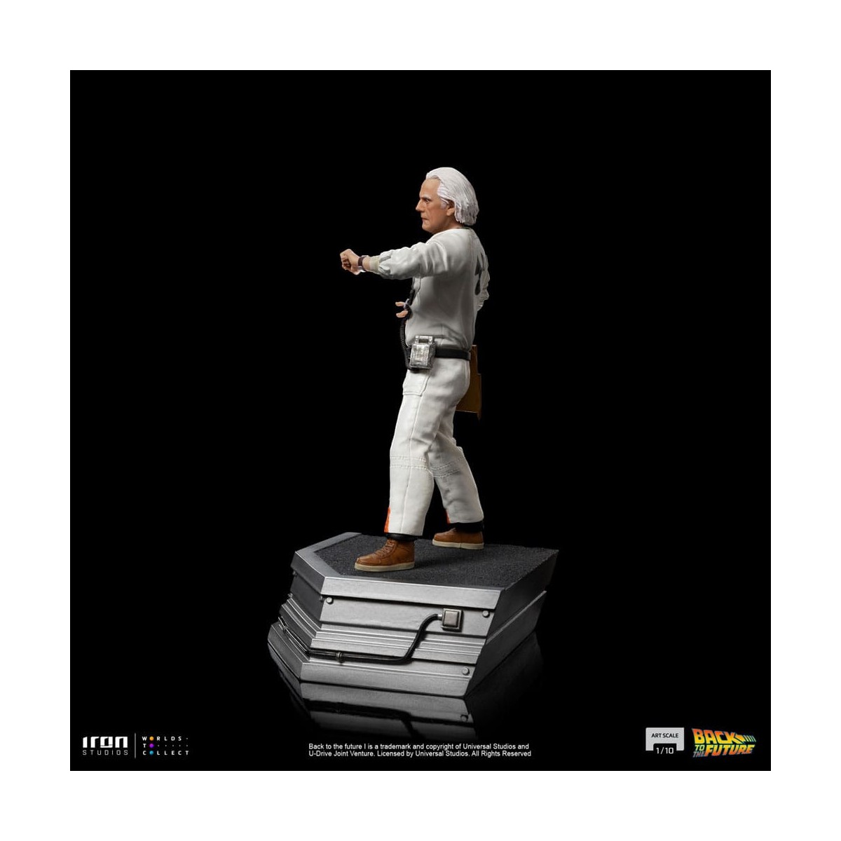 Iron Studios - BTTF - Doc Brown Regreso al Futuro - BDS Art Scale