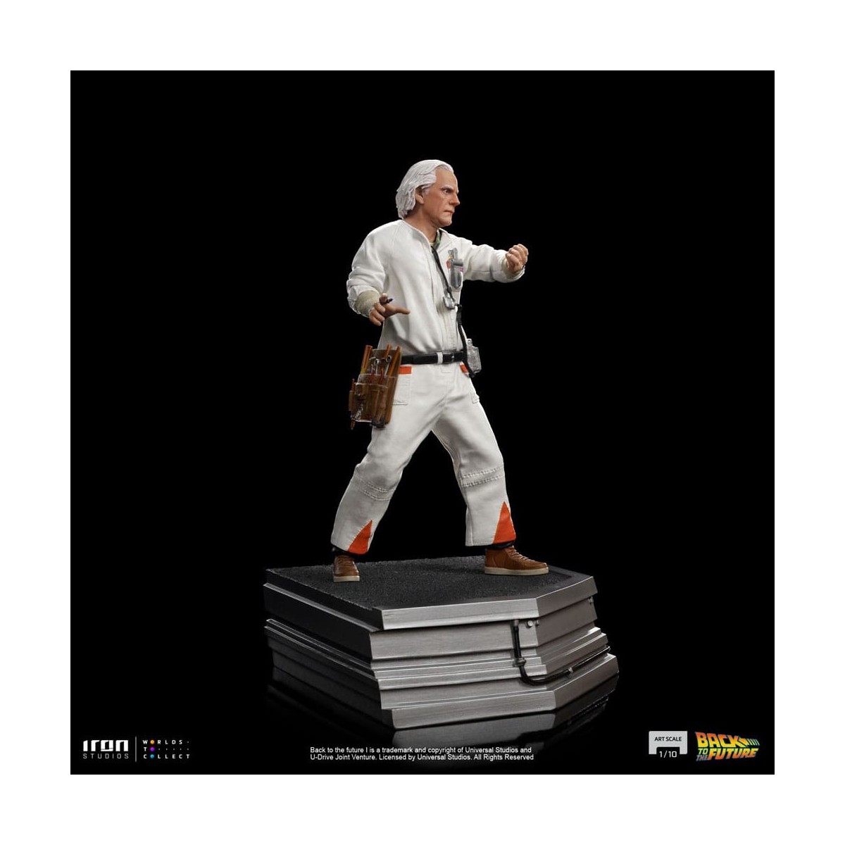 Iron Studios - BTTF - Doc Brown Regreso al Futuro - BDS Art Scale