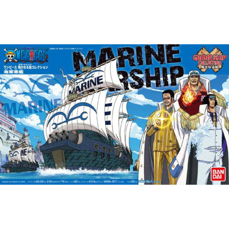 Bandai One Piece Model Kit - BARCO DE GUERRA - Colección Grand Ship