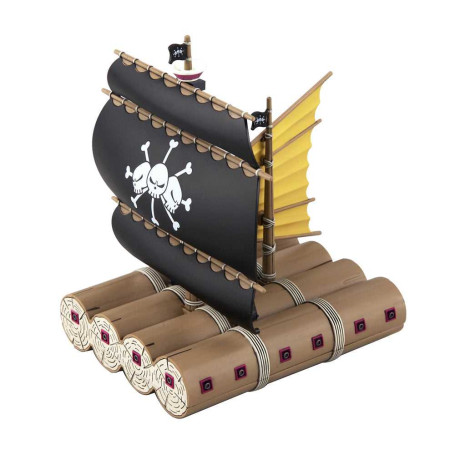 Kit de modelismo Bandai One Piece - MARSHALL D. TEACH'S PIRATE SHIP - Grand Ship Collection