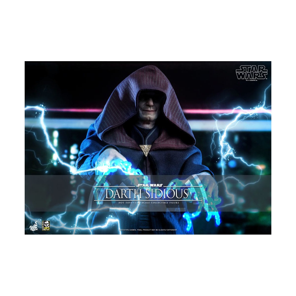 Hot Toys Star Wars - Darth Sidious - The Clone Wars 1/6