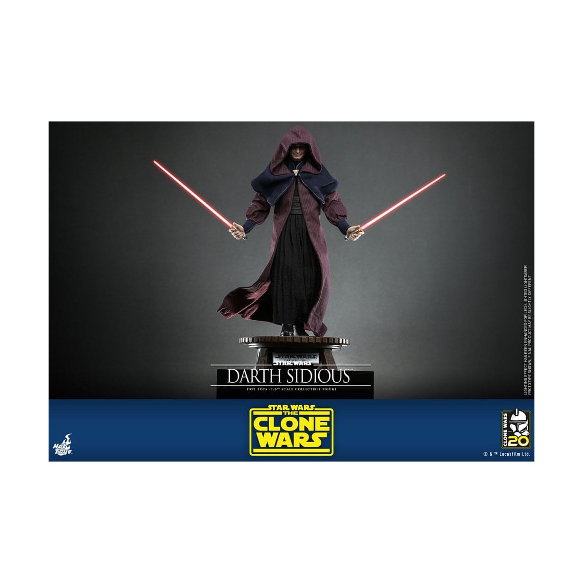 Hot Toys Star Wars - Darth Sidious - The Clone Wars 1/6
