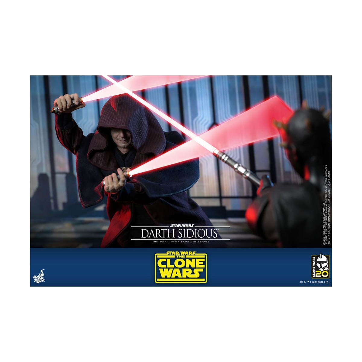 Hot Toys Star Wars - Darth Sidious - The Clone Wars 1/6