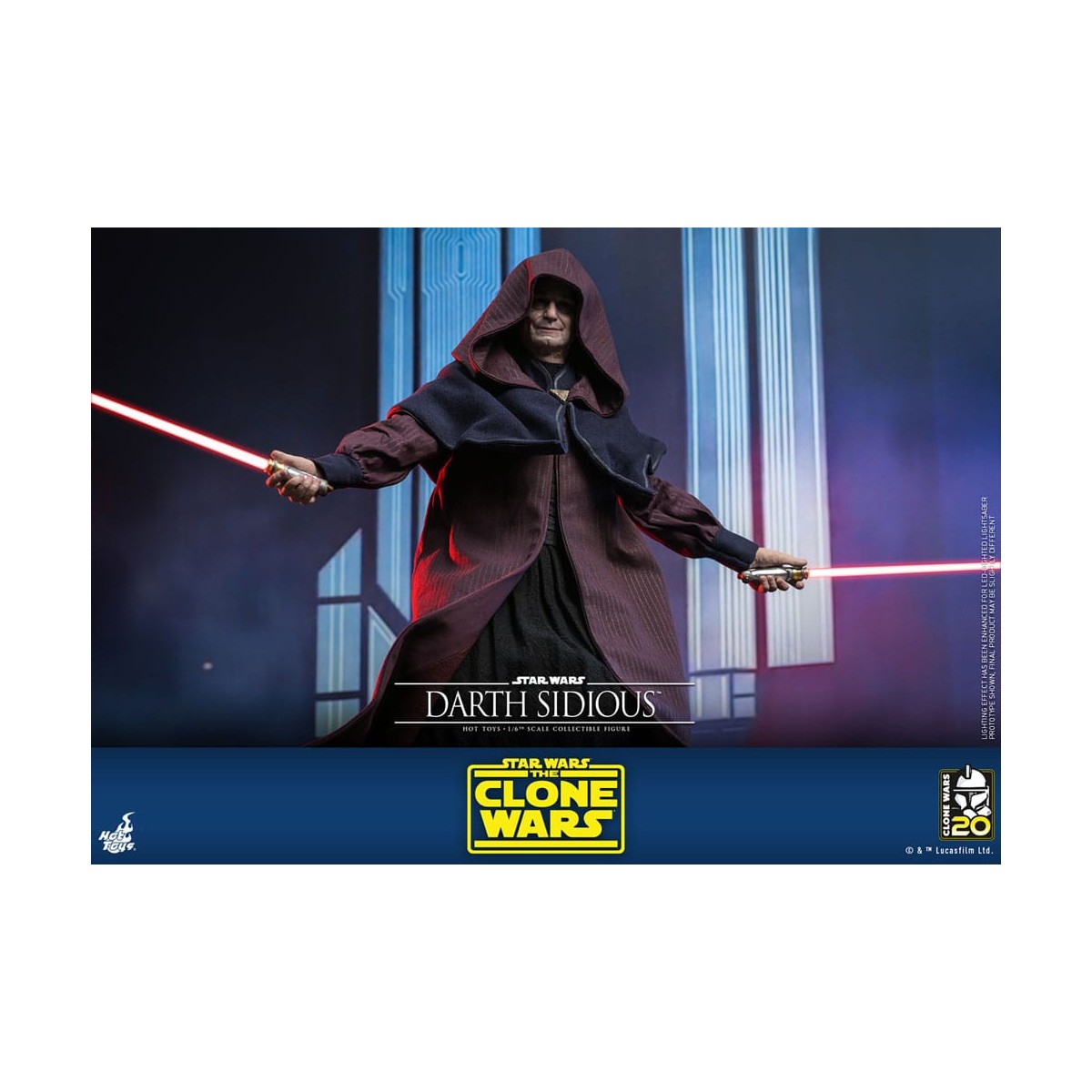 Hot Toys Star Wars - Darth Sidious - The Clone Wars 1/6