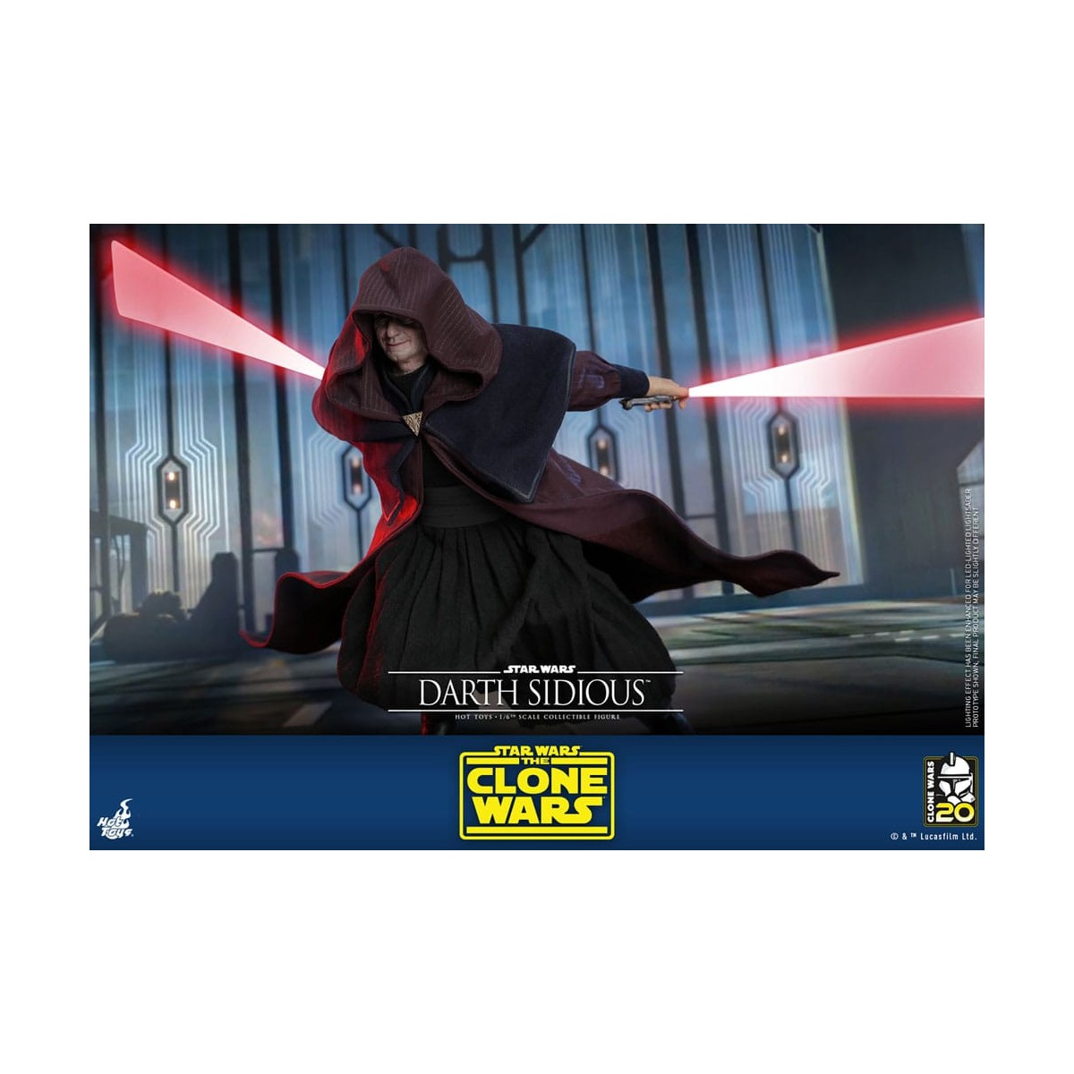 Hot Toys Star Wars - Darth Sidious - The Clone Wars 1/6