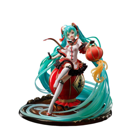 Goodsmile F:NEX x POPPRO HATSUNE MIKU 2021 AÑO NUEVO CHINO - 1/7 estatua de pvc