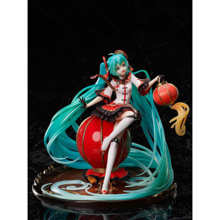 Goodsmile F:NEX x POPPRO HATSUNE MIKU 2021 AÑO NUEVO CHINO - 1/7 estatua de pvc