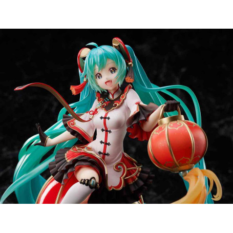 Goodsmile F:NEX x POPPRO HATSUNE MIKU 2021 AÑO NUEVO CHINO - 1/7 estatua de pvc