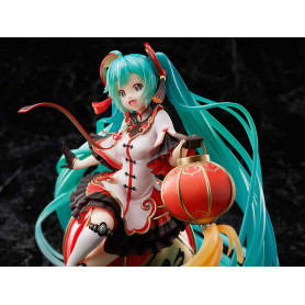 Goodsmile F:NEX x POPPRO HATSUNE MIKU 2021 AÑO NUEVO CHINO - 1/7 estatua de pvc