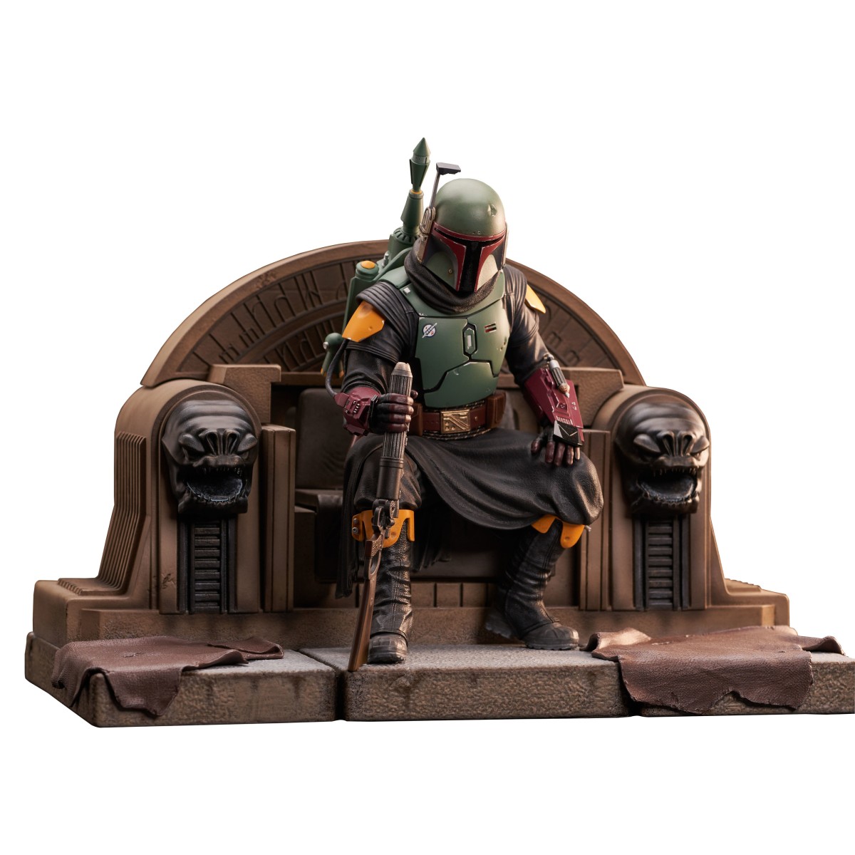 Gentle Giant - Star Wars - Boba Fett En El Trono Premier Collection 1/7 - El Libro de Boba Fett