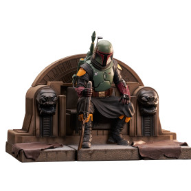 Gentle Giant - Star Wars - Boba Fett En El Trono Premier Collection 1/7 - El Libro de Boba Fett