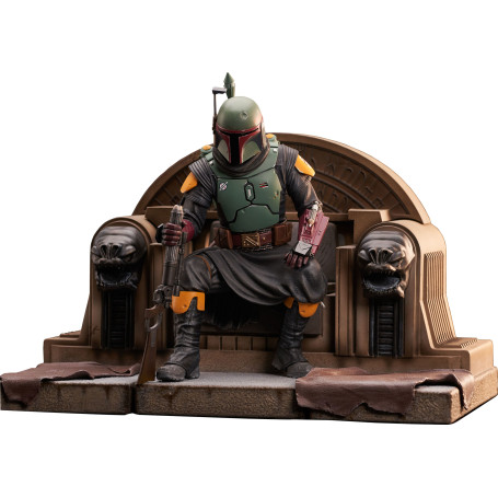 Gentle Giant - Star Wars - Boba Fett En El Trono Premier Collection 1/7 - El Libro de Boba Fett