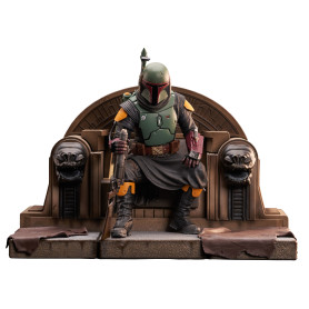 Gentle Giant - Star Wars - Boba Fett En El Trono Premier Collection 1/7 - El Libro de Boba Fett