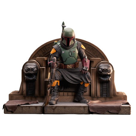 Gentle Giant - Star Wars - Boba Fett En El Trono Premier Collection 1/7 - El Libro de Boba Fett